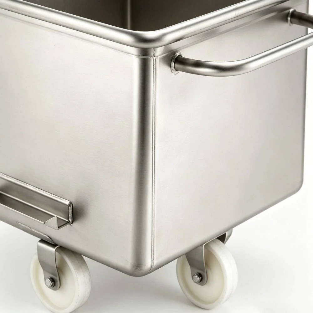Lagerwagen mit Trichter