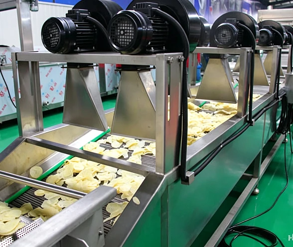 Komplettl&ouml;sung f&uuml;r die Verarbeitung von Kartoffelchips